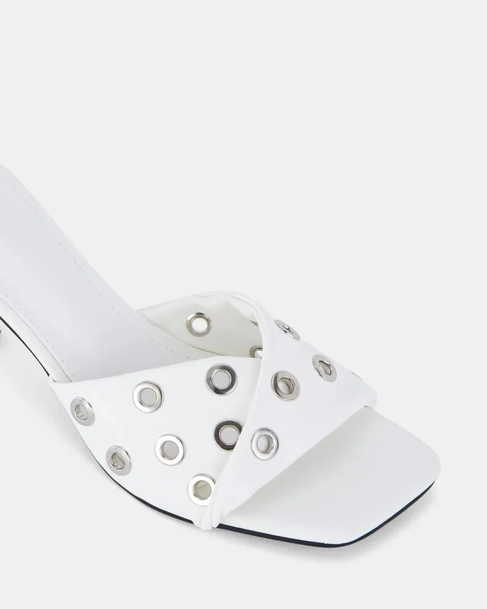 Mules Women NOVO Shoes YARA WHITE High Heels