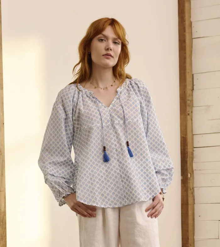 Naomi Blouse 8211 Petal Palace Hatley