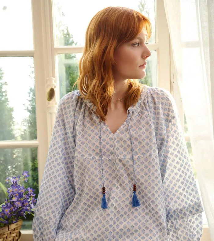 Naomi Blouse 8211 Petal Palace Hatley