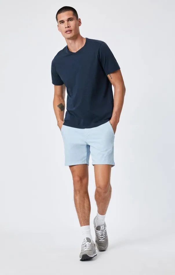 Nate Shorts In Celestial Blue Twill Men Mavi Jeans Shorts