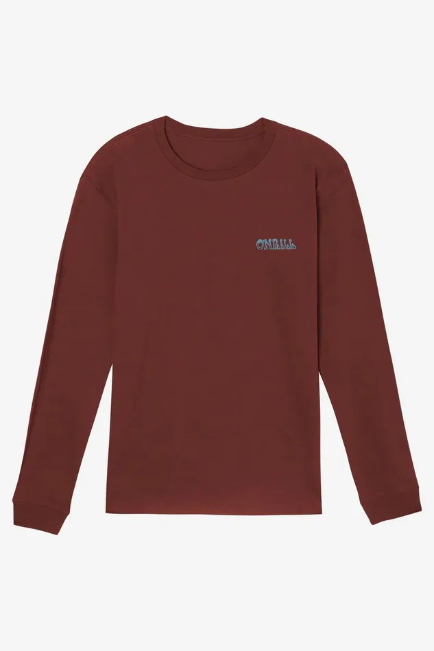 NEW DREAMS STANDARD FIT LONG SLEEVE TEE Burgundy Men O039NEILL Clothing