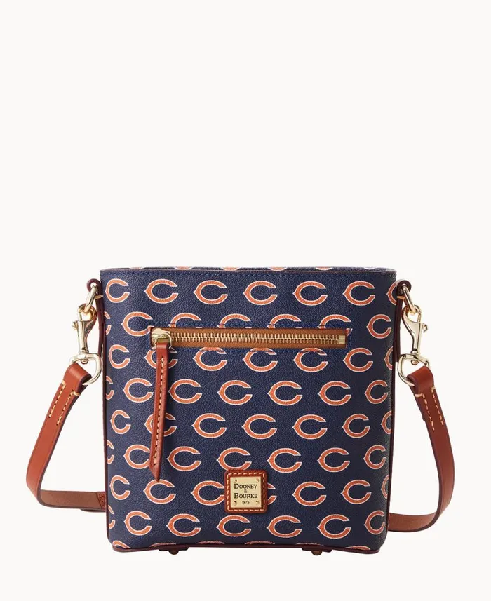 NFL Bears Small Zip Crossbody Bears Woman Dooney and Bourke Crossbodies