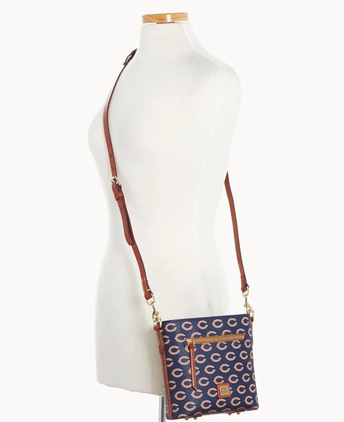 NFL Bears Small Zip Crossbody Bears Woman Dooney and Bourke Crossbodies NFL Bears Small Zip Crossbody Bears Woman Dooney and Bourke Crossbodies