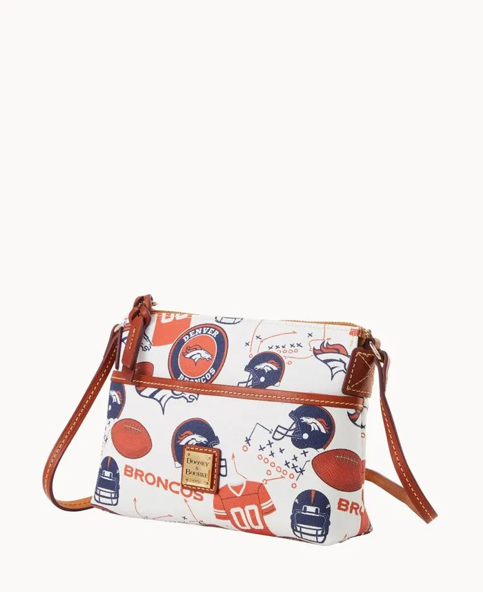 NFL Broncos Ginger Crossbody Broncos Woman Dooney and Bourke Crossbodies NFL Broncos Ginger Crossbody Broncos Woman Dooney and Bourke Crossbodies