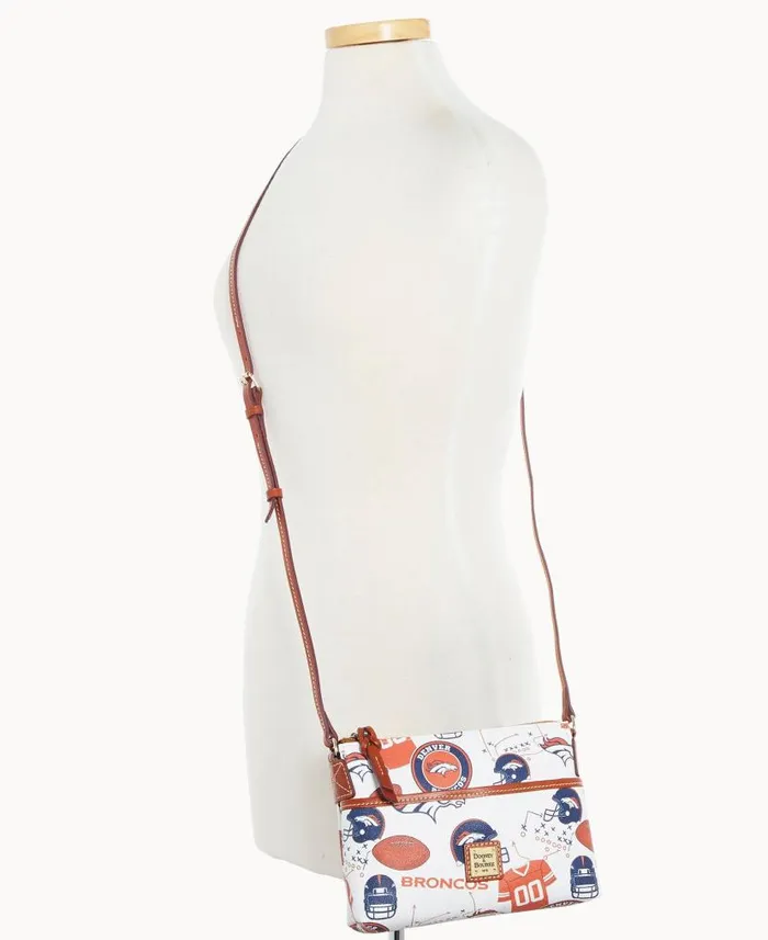 NFL Broncos Ginger Crossbody Broncos Woman Dooney and Bourke Crossbodies NFL Broncos Ginger Crossbody Broncos Woman Dooney and Bourke Crossbodies