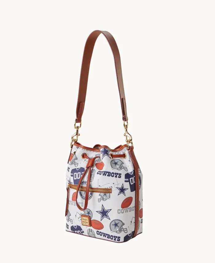 NFL Cowboys Drawstring Cowboys Woman Dooney and Bourke Shoulder Bags NFL Cowboys Drawstring Cowboys Woman Dooney and Bourke Shoulder Bags