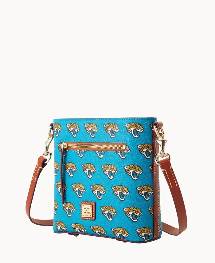 NFL Jaguars Small Zip Crossbody Jaguars Woman Dooney and Bourke Crossbodies NFL Jaguars Small Zip Crossbody Jaguars Woman Dooney and Bourke Crossbodies