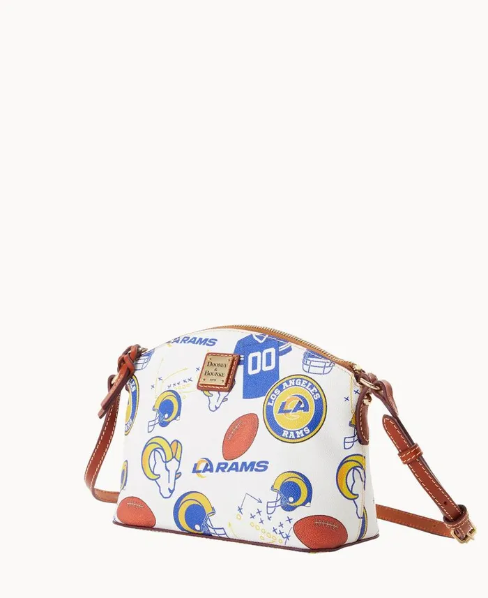 NFL Rams Suki Crossbody Rams Woman Dooney and Bourke Crossbodies NFL Rams Suki Crossbody Rams Woman Dooney and Bourke Crossbodies
