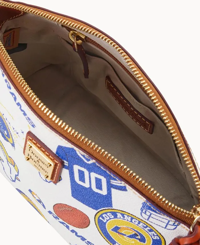 NFL Rams Suki Crossbody Rams Woman Dooney and Bourke Crossbodies NFL Rams Suki Crossbody Rams Woman Dooney and Bourke Crossbodies