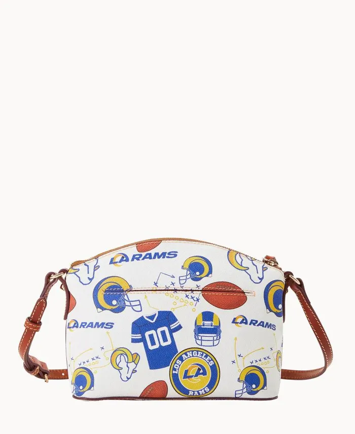 NFL Rams Suki Crossbody Rams Woman Dooney and Bourke Crossbodies NFL Rams Suki Crossbody Rams Woman Dooney and Bourke Crossbodies