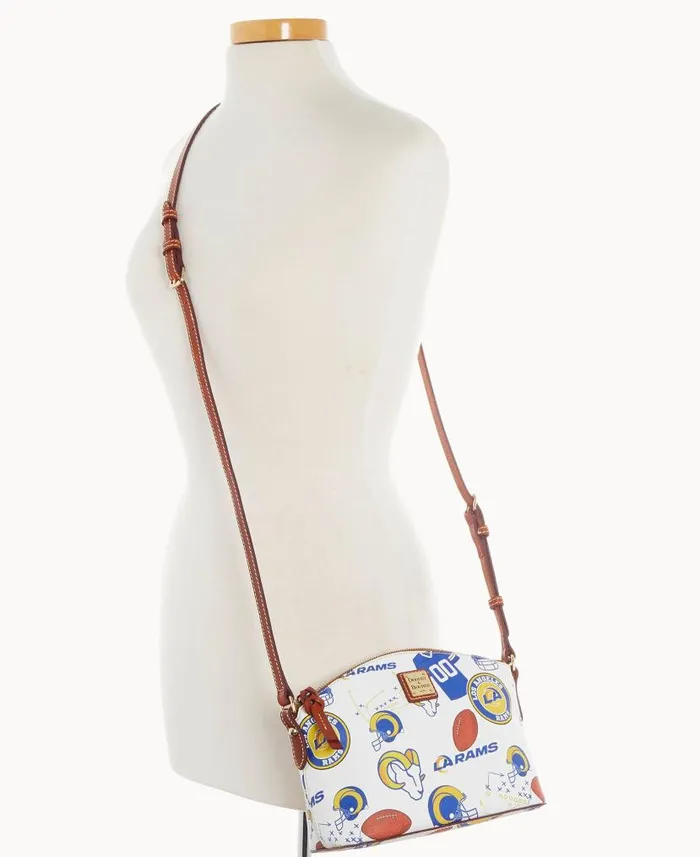 NFL Rams Suki Crossbody Rams Woman Dooney and Bourke Crossbodies NFL Rams Suki Crossbody Rams Woman Dooney and Bourke Crossbodies