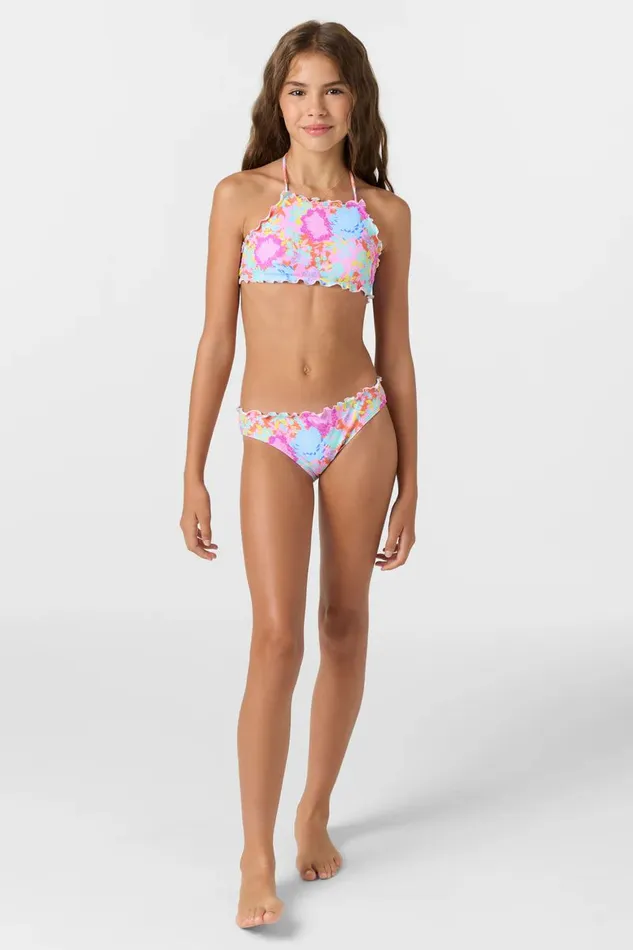 NIGHTFALL RUFFLE EDGE HIGH NECK SET Women O039NEILL Girl039S Swim