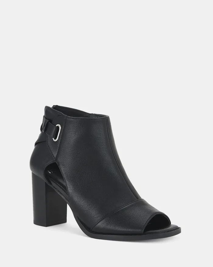 NOVO Shoes Peep Toes Women FACEY BLACK