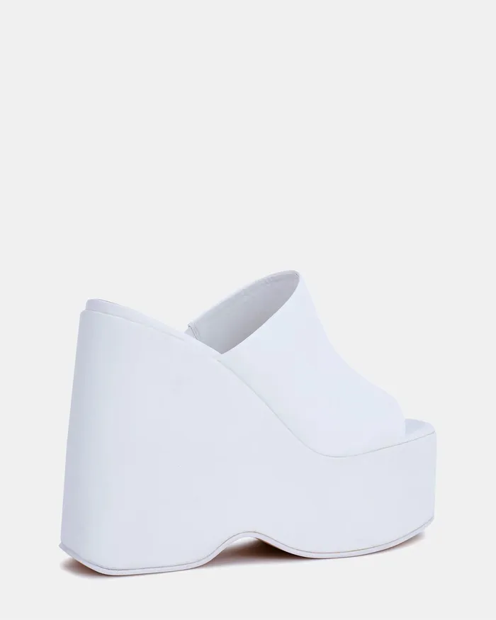 NOVO Shoes Wedges Women BADDIE WHITE