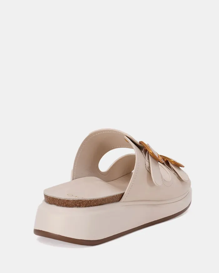 NOVO Shoes Wedges Women WALEH CREAM