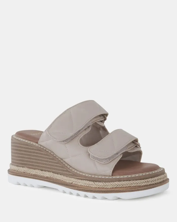 NOVO Shoes WINSLEY WHITE SAND Women Wedges