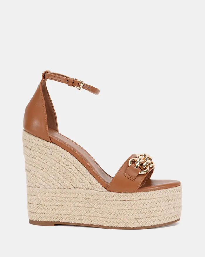 NOVO Shoes WOLF CARAMEL Women Wedges