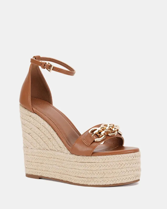 NOVO Shoes WOLF CARAMEL Women Wedges