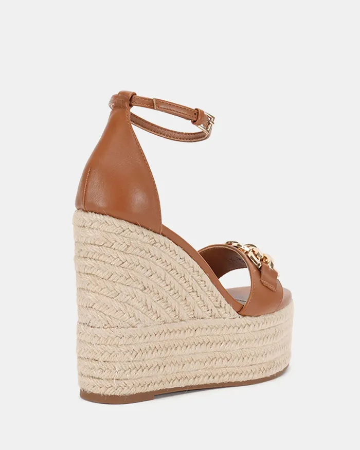 NOVO Shoes WOLF CARAMEL Women Wedges