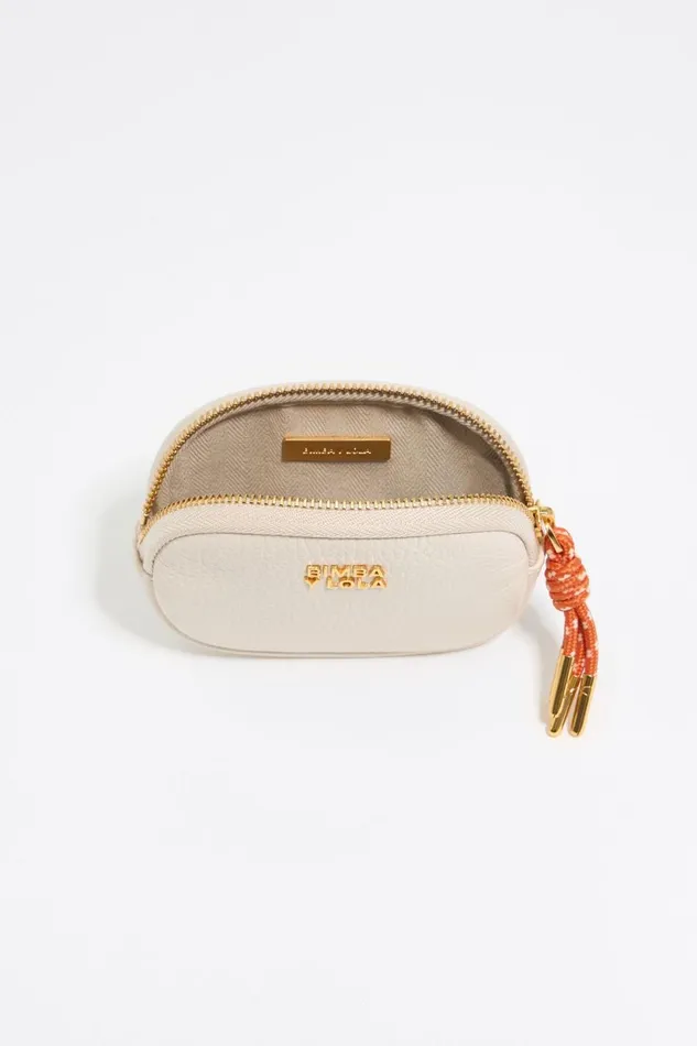 Offwhite Leather Oval Coin Purse Off White Women Bimba Y Lola Wallets And Coin Purses Offwhite Leather Oval Coin Purse Off White Women Bimba Y Lola Wallets And Coin Purses
