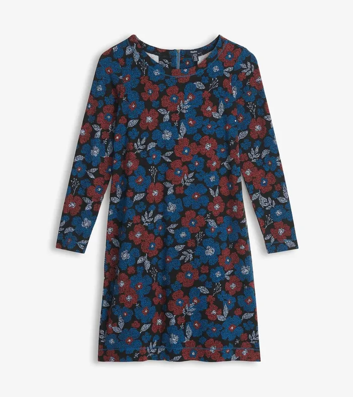 Olivia Dress 8211 Textured Floral Hatley