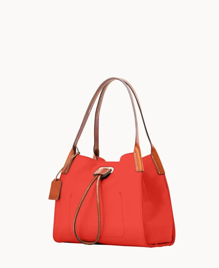 Oncour Roux Polo Mini Full Up Two Persimmon Woman Dooney and Bourke Shoulder Bags Oncour Roux Polo Mini Full Up Two Persimmon Woman Dooney and Bourke Shoulder Bags