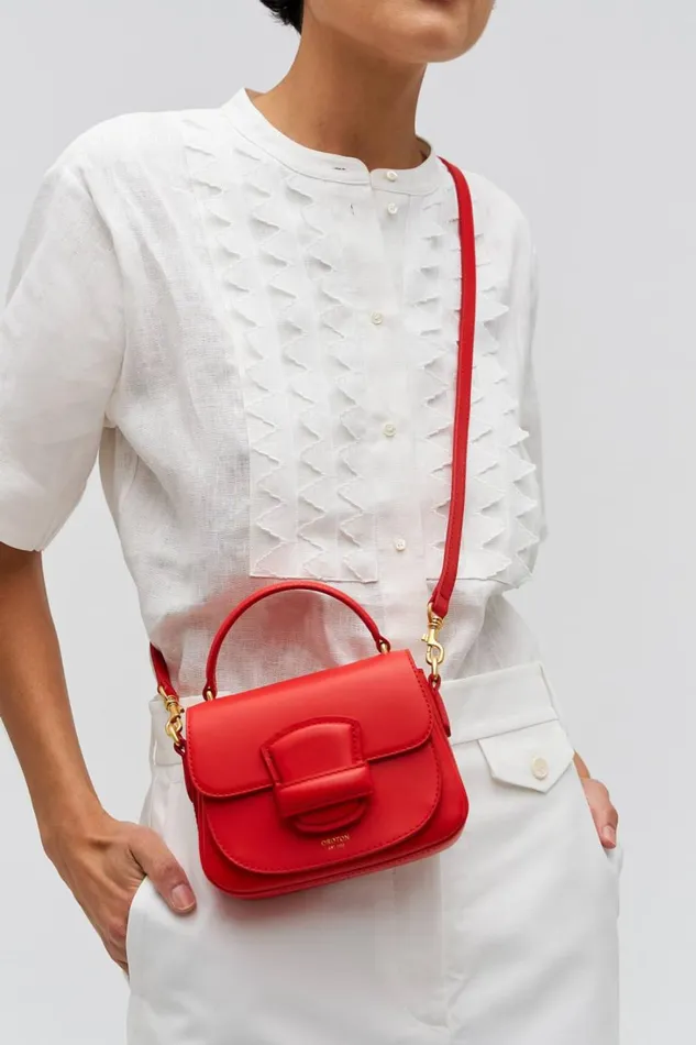 Oroton Carter Mini Day Bag Chilli Pepper Women Mini Bags Oroton Carter Mini Day Bag Chilli Pepper Women Mini Bags