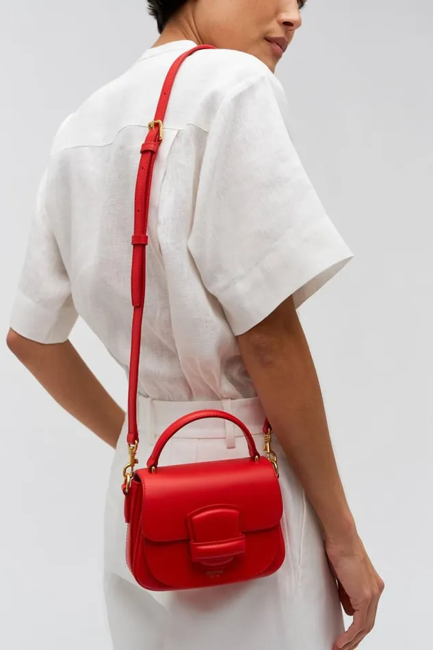 Oroton Carter Mini Day Bag Chilli Pepper Women Mini Bags Oroton Carter Mini Day Bag Chilli Pepper Women Mini Bags