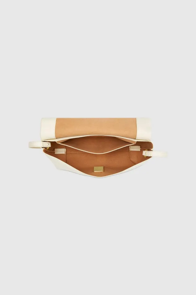 Oroton Etta Medium Clutch Antique Cream Women Mini Bags