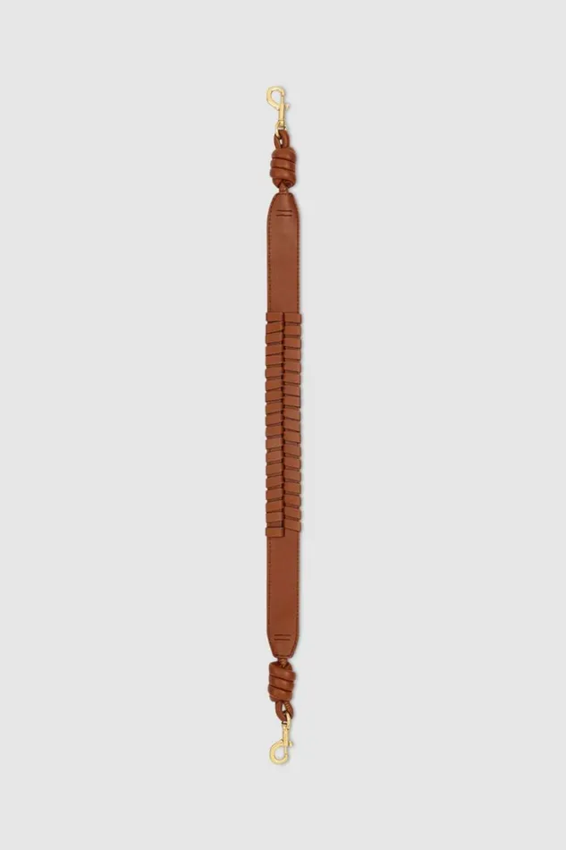 Oroton Florence Bag Strap Cognac Women Bag Straps Oroton Florence Bag Strap Cognac Women Bag Straps