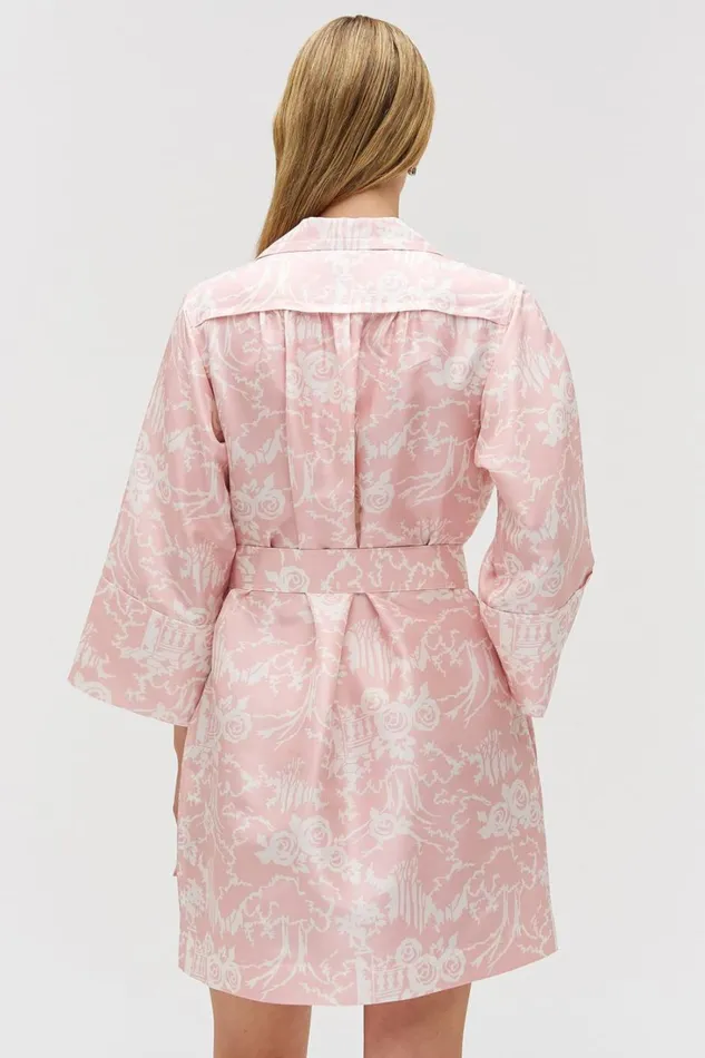 Oroton Garden Toile Embellished Tunic Dress Peony Women Dresses Oroton Garden Toile Embellished Tunic Dress Peony Women Dresses