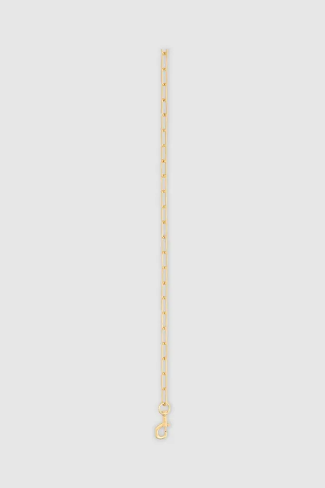 Oroton Isla Long Chain Strap Brass Women Bag Straps Oroton Isla Long Chain Strap Brass Women Bag Straps