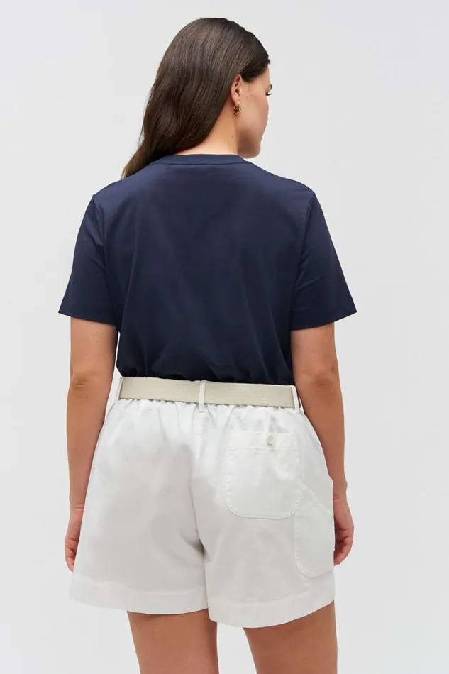 Oroton Maggie Classic Tee North Sea Women Tops Oroton Maggie Classic Tee North Sea Women Tops