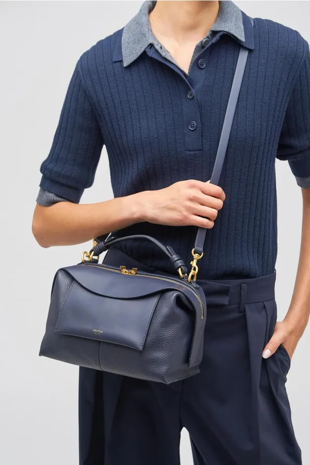 Oroton Mica Small Bowler North Sea Women Shoulder Oroton Mica Small Bowler North Sea Women Shoulder