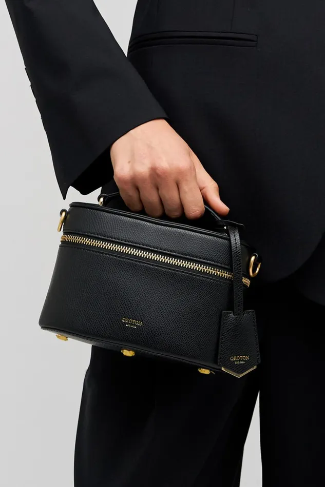 Oroton Muse Vanity Crossbody Black Women Crossbody Oroton Muse Vanity Crossbody Black Women Crossbody