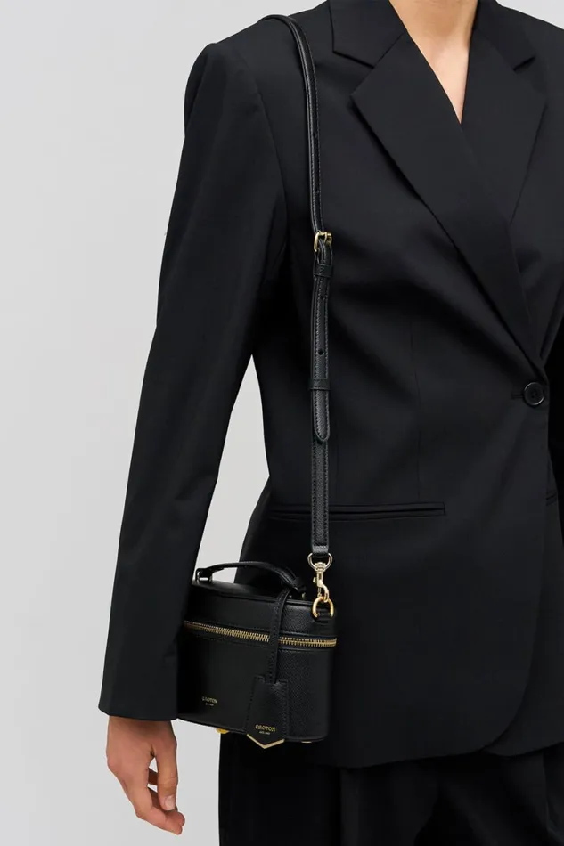 Oroton Muse Vanity Crossbody Black Women Crossbody Oroton Muse Vanity Crossbody Black Women Crossbody