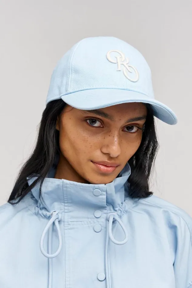 Oroton Oro Logo Cap Denim Blue Women Hats Oroton Oro Logo Cap Denim Blue Women Hats