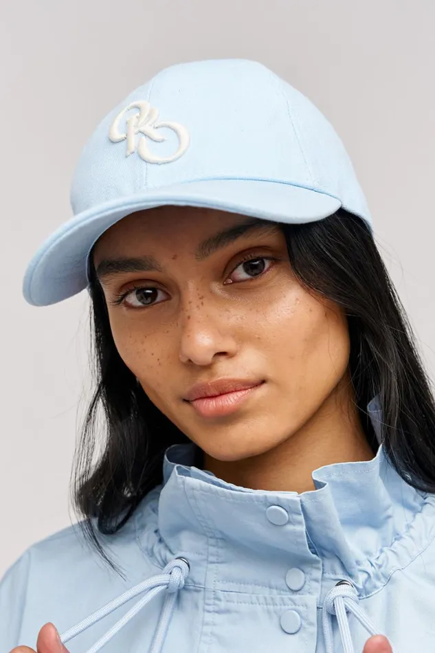 Oroton Oro Logo Cap Denim Blue Women Hats Oroton Oro Logo Cap Denim Blue Women Hats