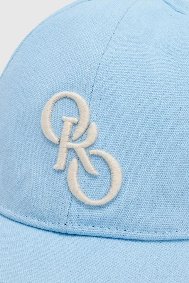 Oroton Oro Logo Cap Denim Blue Women Hats Oroton Oro Logo Cap Denim Blue Women Hats