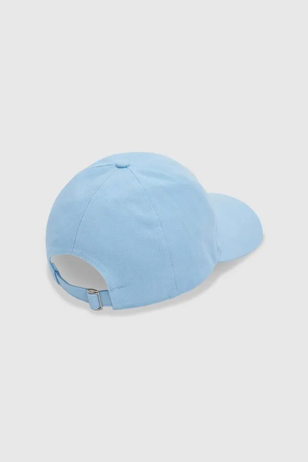 Oroton Oro Logo Cap Denim Blue Women Hats Oroton Oro Logo Cap Denim Blue Women Hats