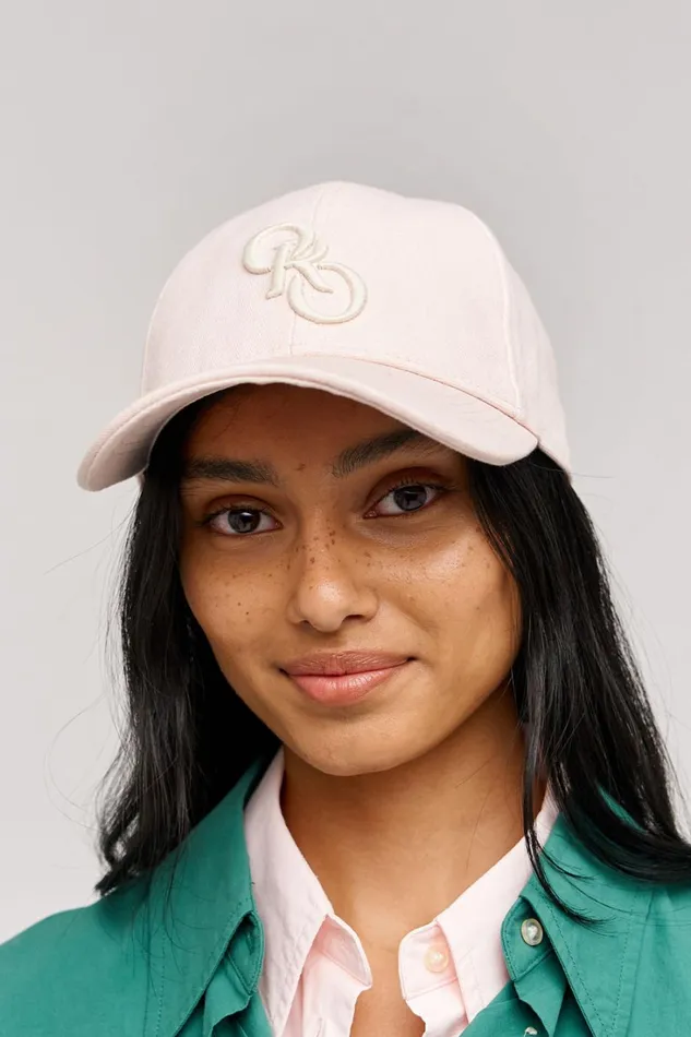 Oroton Oro Logo Cap Palest Pink Women Hats Oroton Oro Logo Cap Palest Pink Women Hats
