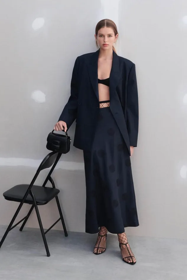 Oroton Pinstripe Blazer North Sea Women Suiting Oroton Pinstripe Blazer North Sea Women Suiting