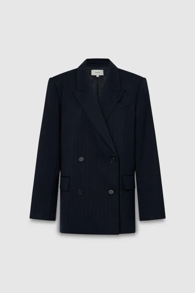 Oroton Pinstripe Blazer North Sea Women Suiting Oroton Pinstripe Blazer North Sea Women Suiting