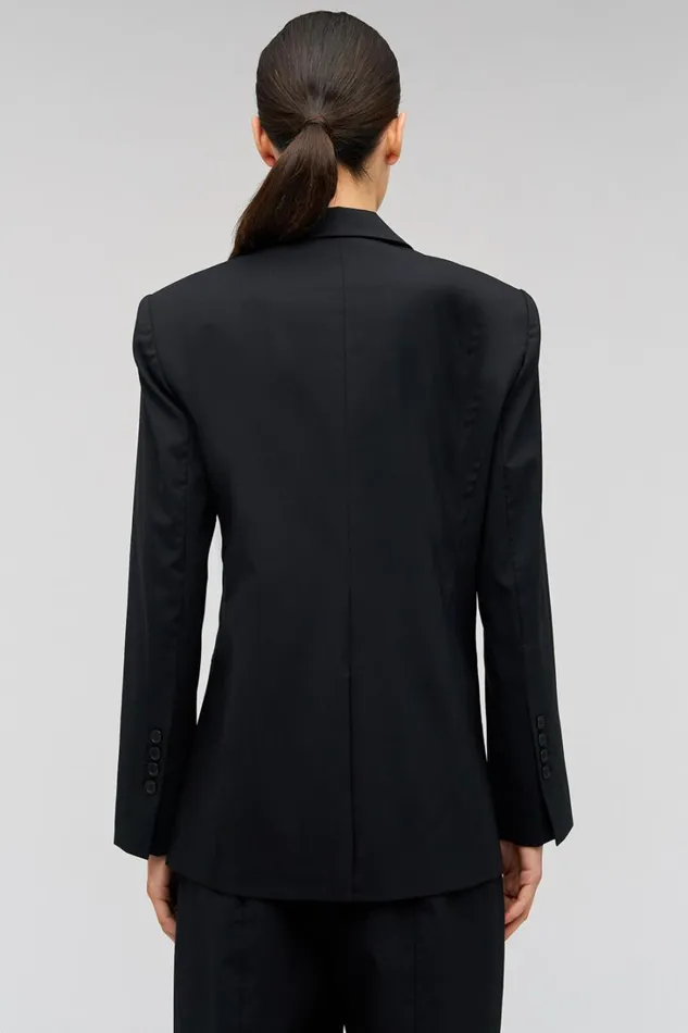 Oroton Wrap Blazer Black Women Suiting Oroton Wrap Blazer Black Women Suiting