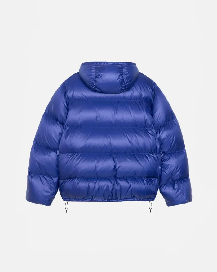 Outerwear MenWomen Stussy DOWN PARKA MICRO RIPSTOP Blue