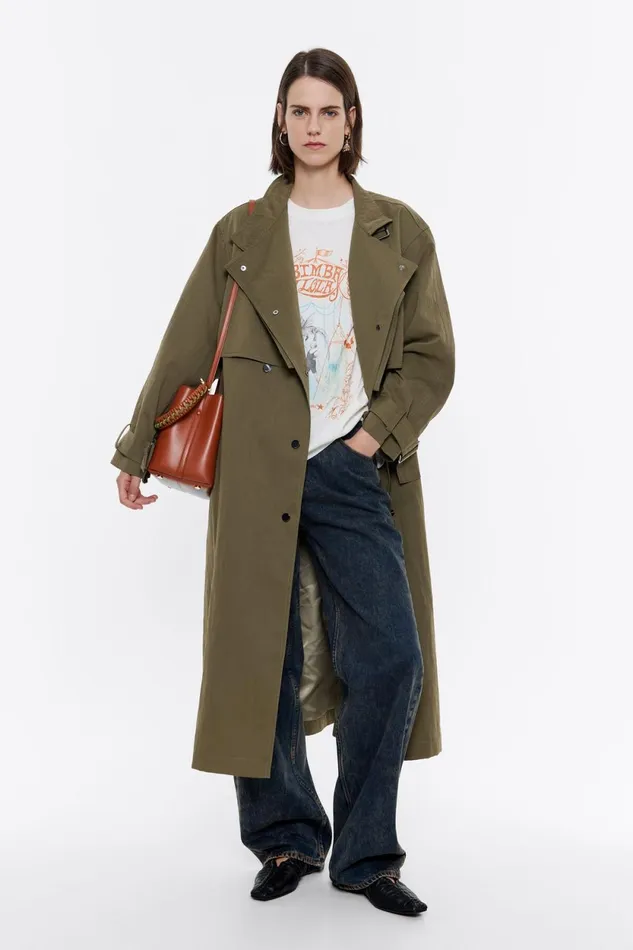 Oversize Ivory Logo Tshirt Ivory Women Bimba Y Lola TShirts Oversize Ivory Logo Tshirt Ivory Women Bimba Y Lola TShirts