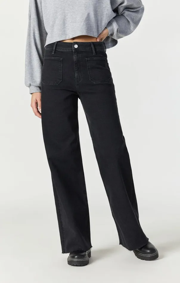 Paloma Marine Wide Leg In Marine Deep Smoke Flex Blue Women Mavi Jeans Denim Paloma Marine Wide Leg In Marine Deep Smoke Flex Blue Women Mavi Jeans Denim