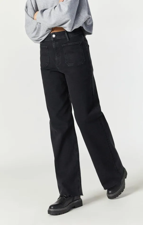 Paloma Marine Wide Leg In Marine Deep Smoke Flex Blue Women Mavi Jeans Denim Paloma Marine Wide Leg In Marine Deep Smoke Flex Blue Women Mavi Jeans Denim