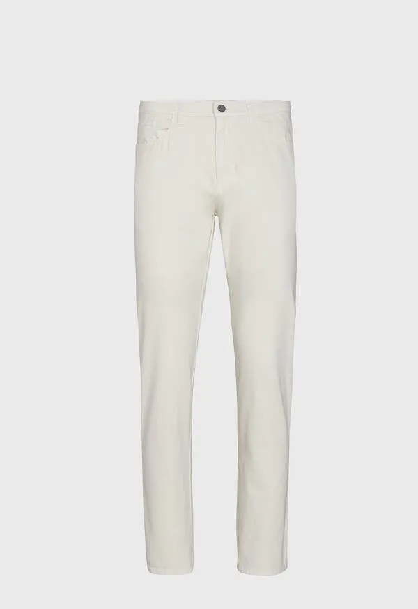Pants Five Pocket Pima Cotton Pant Khaki Paulstuart Mens