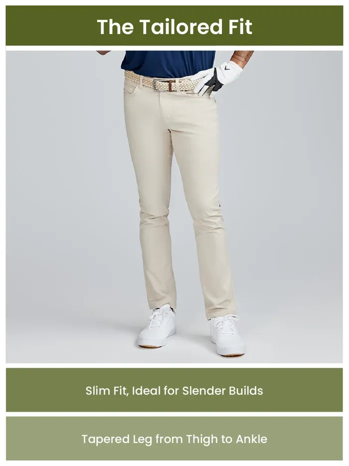 Pants Men Tasc Performance Motion Pant Tailored Fit 8211 Shale